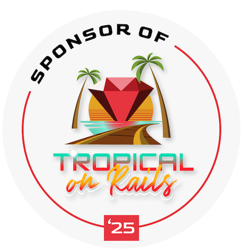 Tropical on Rails Sponsor Badge